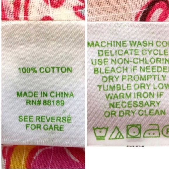 Lilly Pulitzer Elsa Pink Floral Blouse Top Size Extra Small - Picture 8 of 8